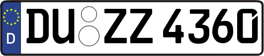 DU-ZZ4360