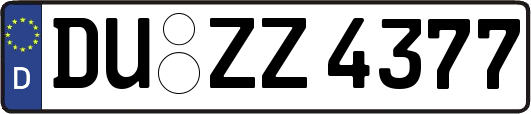 DU-ZZ4377
