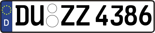 DU-ZZ4386
