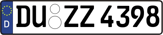 DU-ZZ4398