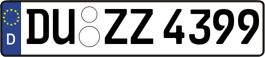 DU-ZZ4399