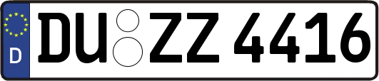 DU-ZZ4416