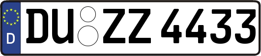 DU-ZZ4433