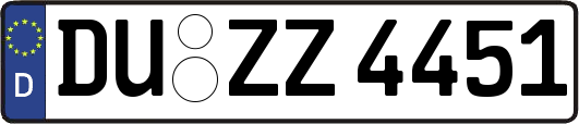 DU-ZZ4451