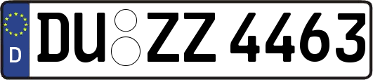 DU-ZZ4463