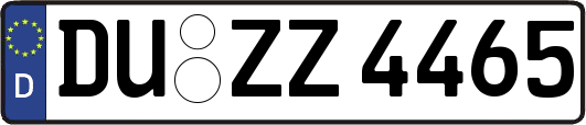 DU-ZZ4465