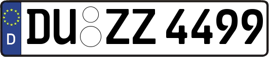 DU-ZZ4499