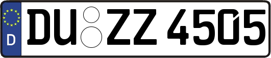 DU-ZZ4505