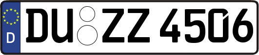 DU-ZZ4506
