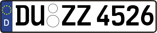DU-ZZ4526