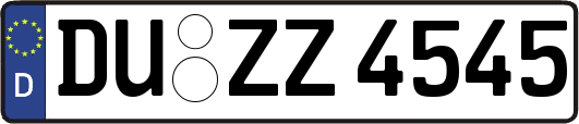 DU-ZZ4545