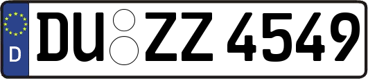 DU-ZZ4549