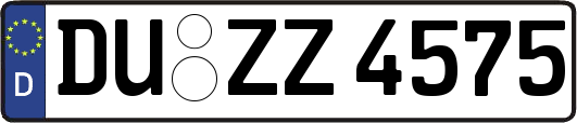 DU-ZZ4575