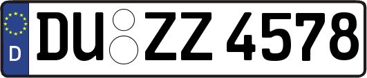 DU-ZZ4578