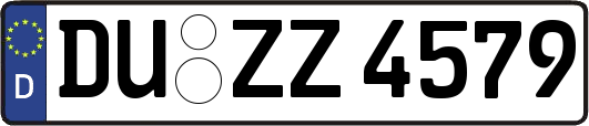 DU-ZZ4579