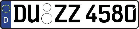 DU-ZZ4580