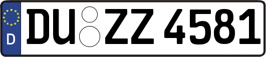 DU-ZZ4581