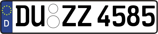 DU-ZZ4585