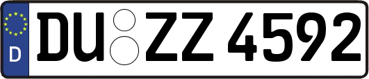DU-ZZ4592