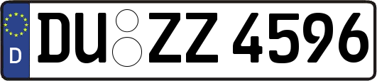 DU-ZZ4596
