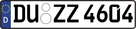 DU-ZZ4604