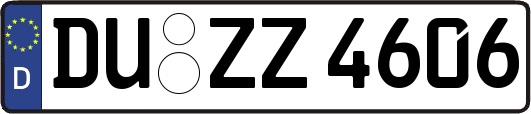 DU-ZZ4606