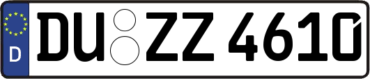 DU-ZZ4610