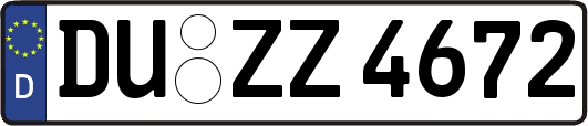 DU-ZZ4672