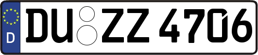 DU-ZZ4706