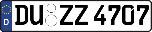 DU-ZZ4707