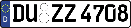 DU-ZZ4708