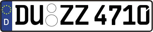 DU-ZZ4710