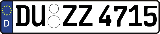 DU-ZZ4715