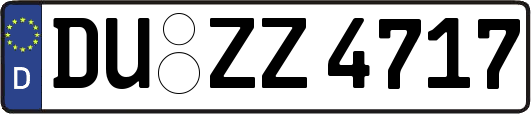 DU-ZZ4717