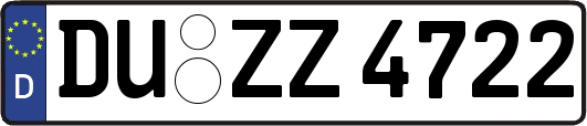 DU-ZZ4722