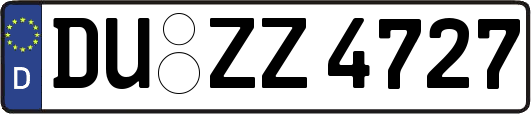 DU-ZZ4727