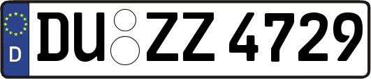 DU-ZZ4729