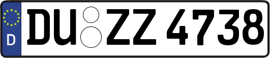 DU-ZZ4738