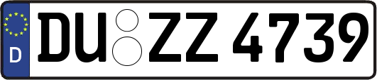 DU-ZZ4739