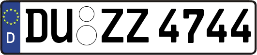 DU-ZZ4744