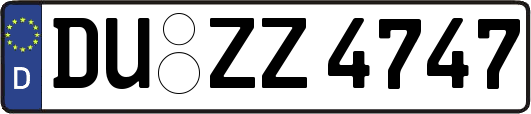 DU-ZZ4747