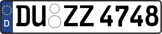 DU-ZZ4748