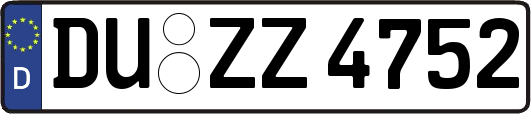 DU-ZZ4752