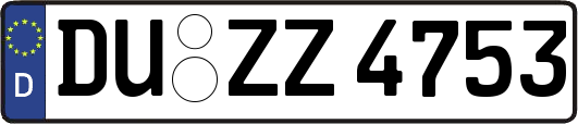 DU-ZZ4753