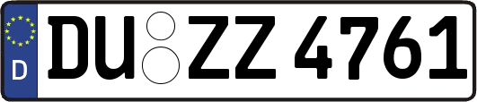 DU-ZZ4761