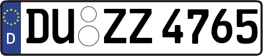 DU-ZZ4765