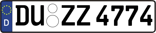 DU-ZZ4774