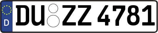 DU-ZZ4781