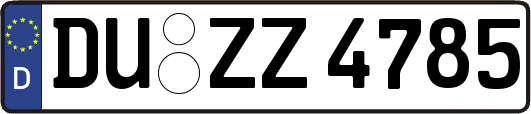 DU-ZZ4785