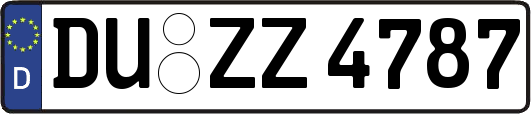 DU-ZZ4787